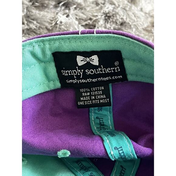 Simply Southern Hat Womens One Size Baseball Cap Preppy‎ - Picture 4 of 8